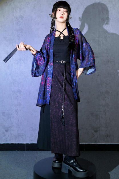 Weaving Life Chiffon Cardigan