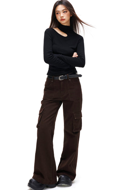 レトロモードカーゴパンツ