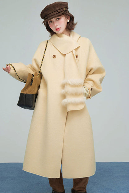 バタークロワッサンウールコート