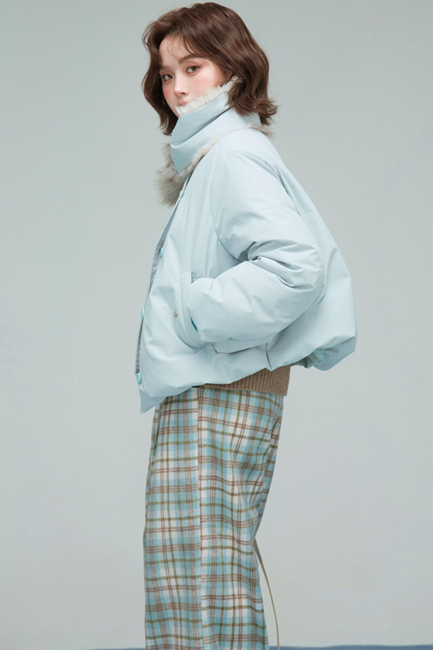 アトモスフェリックスノープレイドパンツ