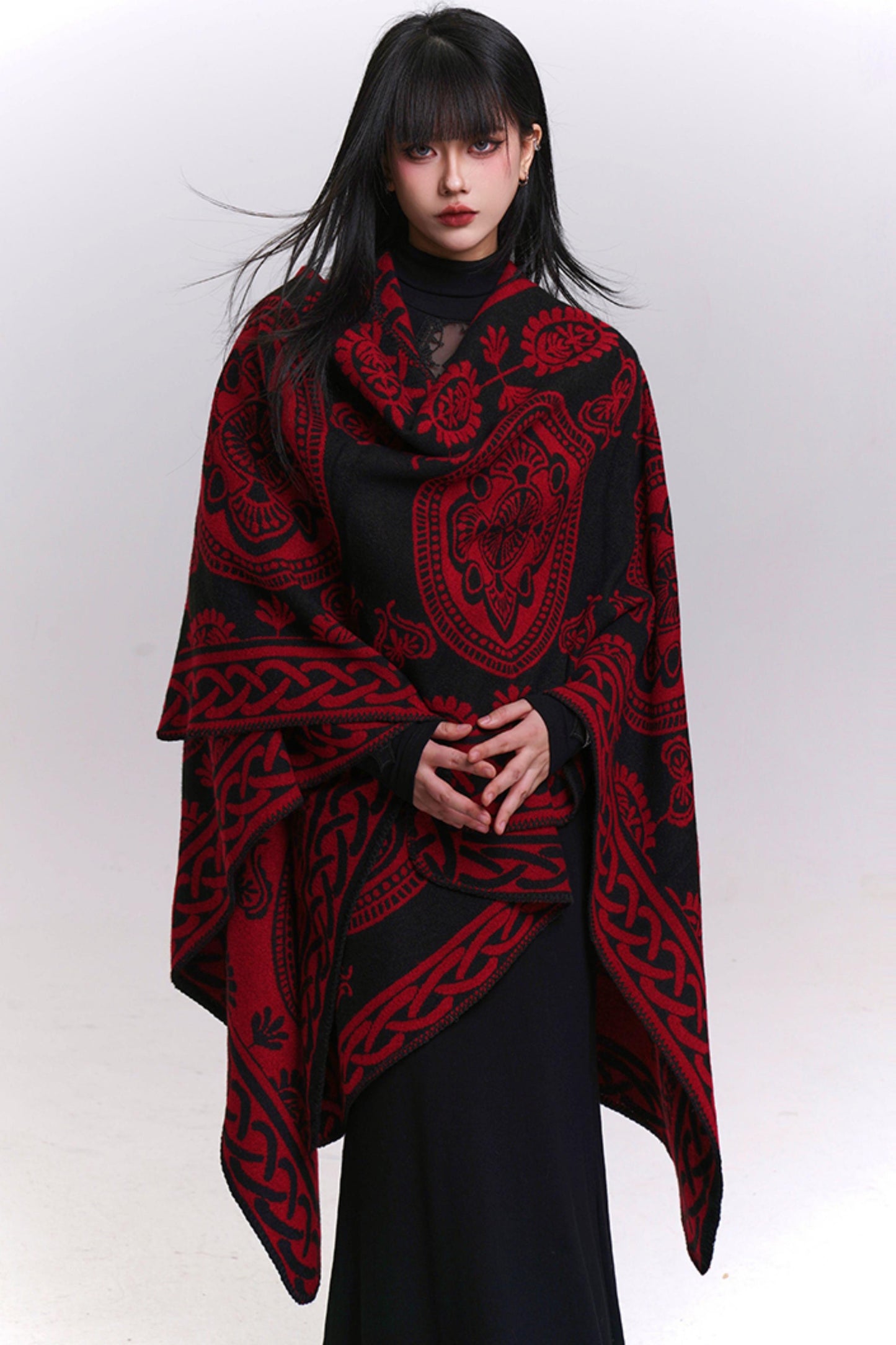 ロマンティックケープスタイルショール