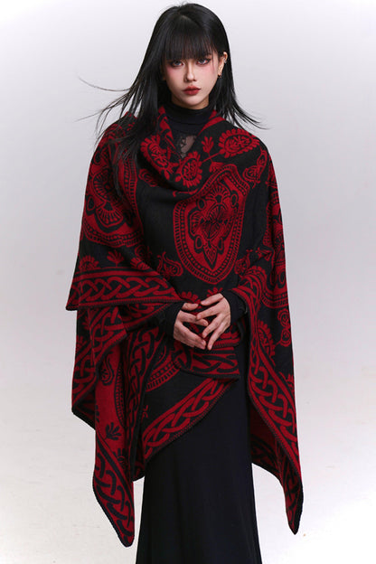 ロマンティックケープスタイルショール