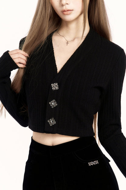 フレンチモードクロップドトップス