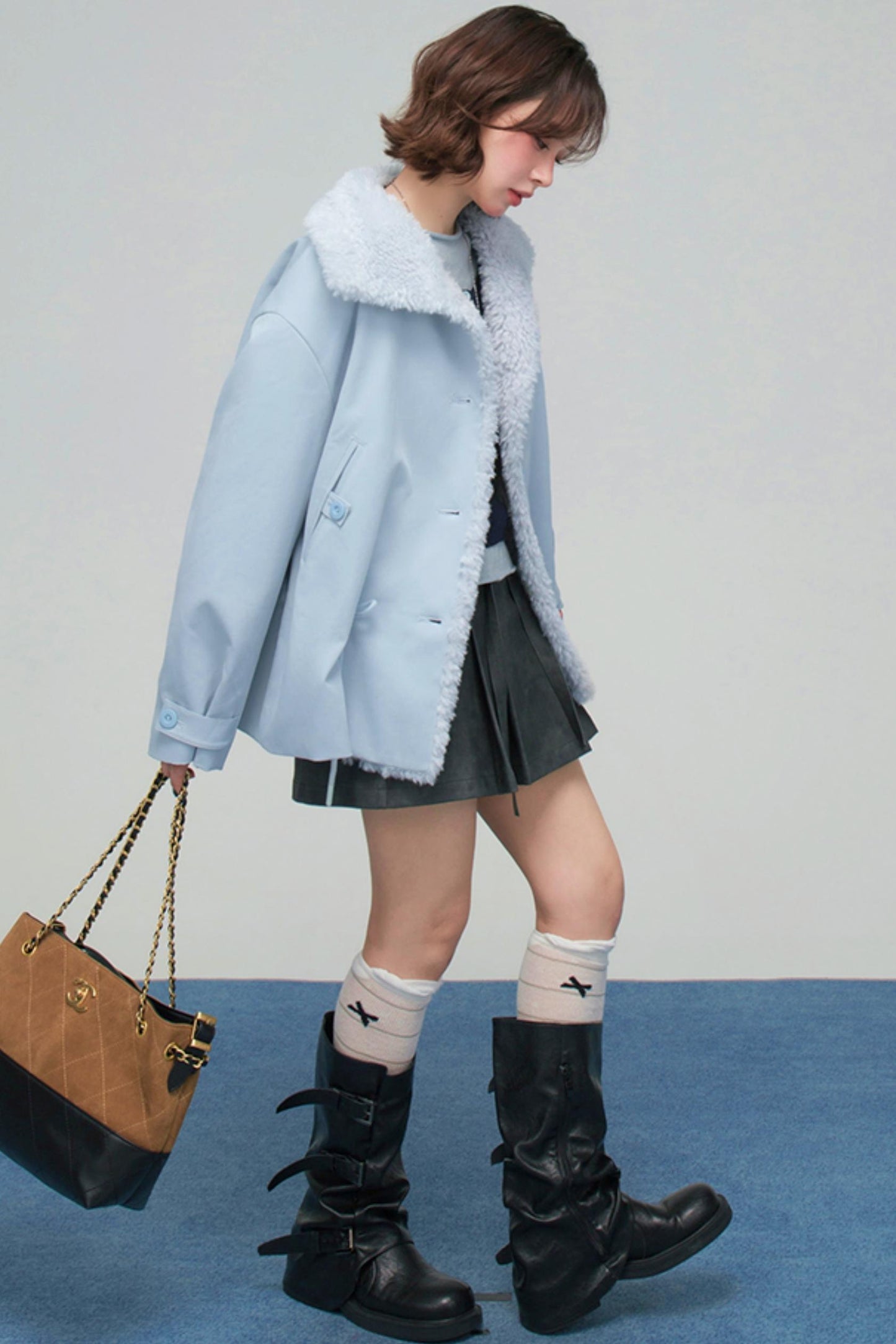 スウィートハートファーリーコットンコート