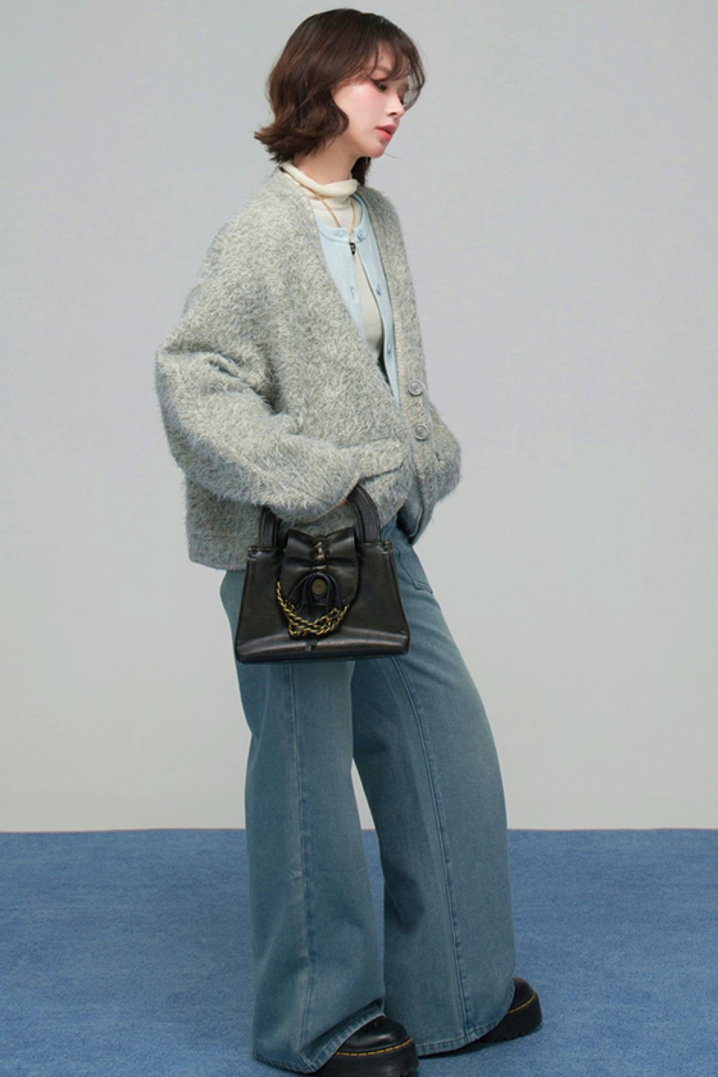 ライトトーンファーショートジャケット