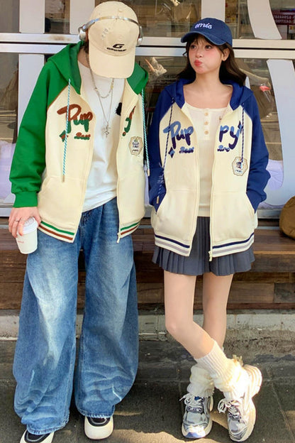 Mori Embroidered Hooded Jacket