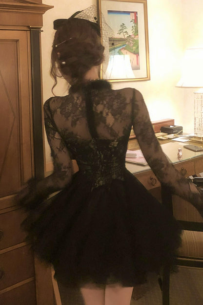 フレンチエレガンスフィッシュテールドレス