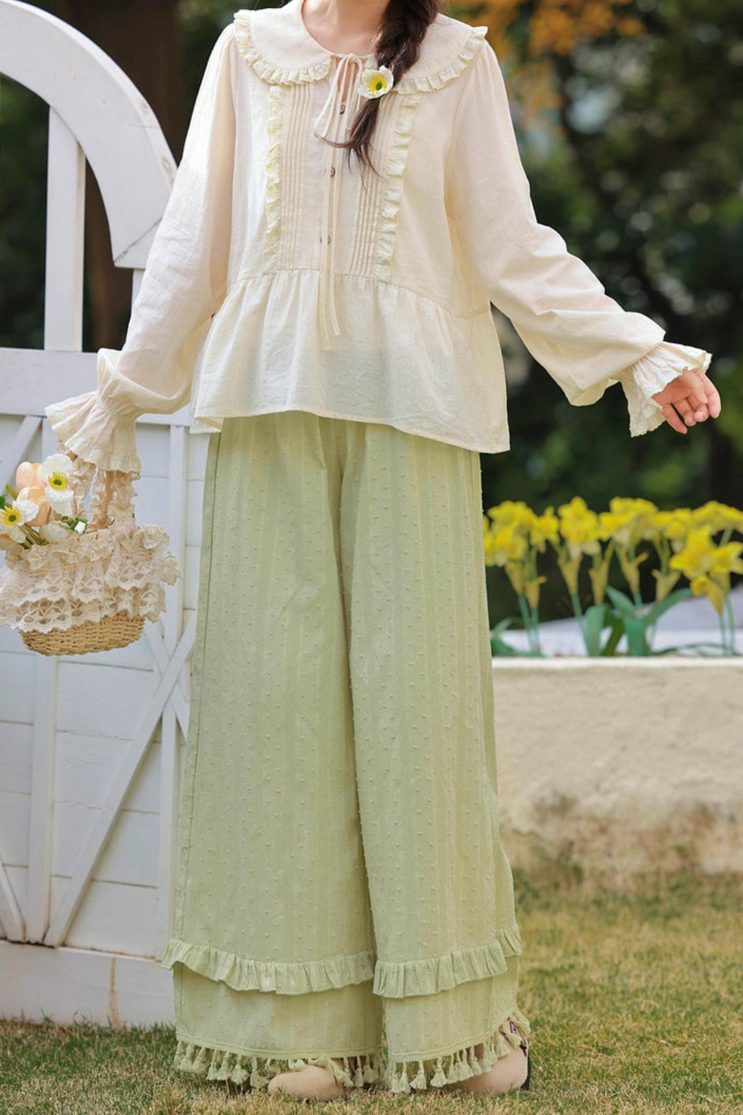 Pantalon large Forest