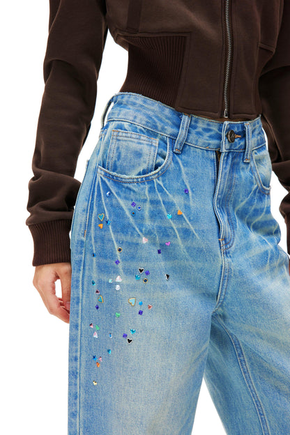 Flash Osh Design Denim Pants