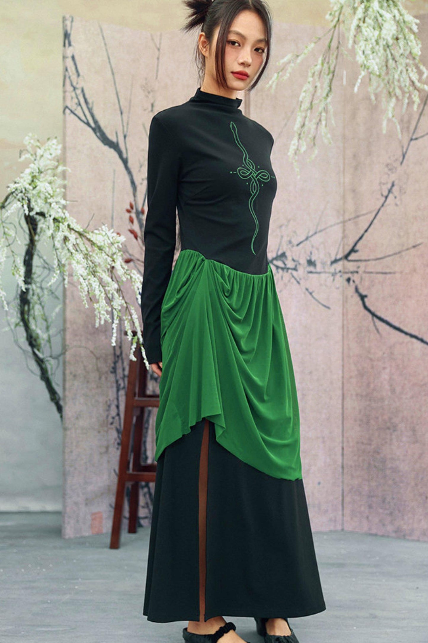 Schlankes Mode-Meerjungfrauenkleid