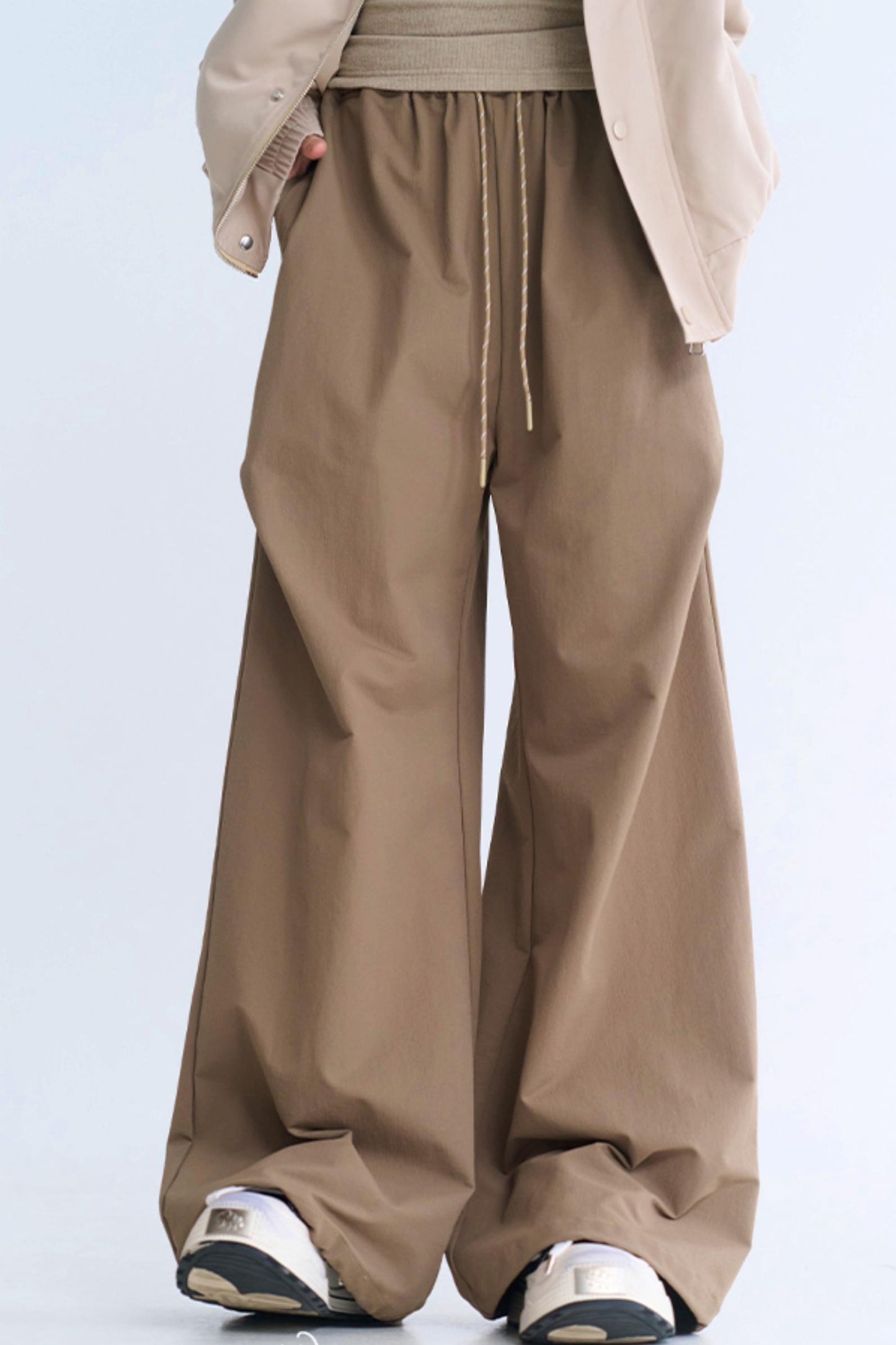 Minimalist Wide Leg Casual Pants