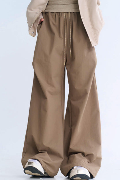 Minimalist Wide Leg Casual Pants
