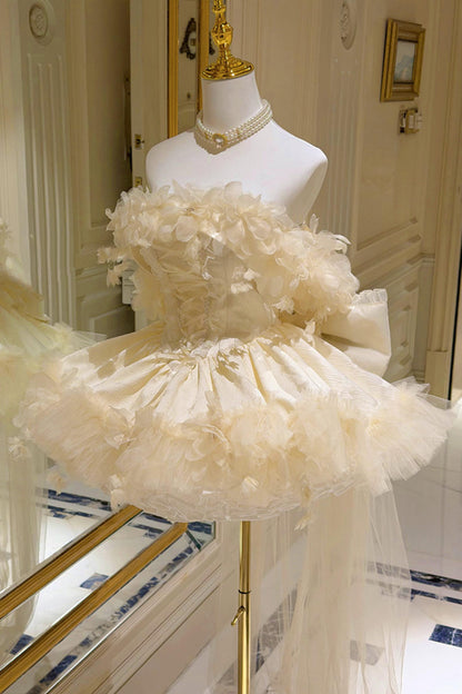 Flower Tulle Princess Dress + Accessories