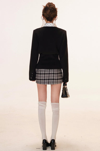 Sweet Winter Paris Suit + Top + Skirt