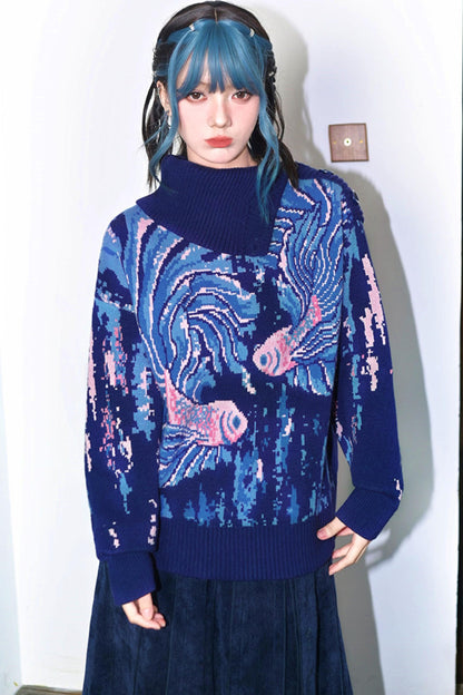 Floating Fin Dream Jacquard Top