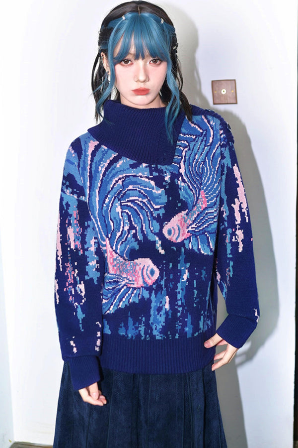 Floating Fin Dream Jacquard Top