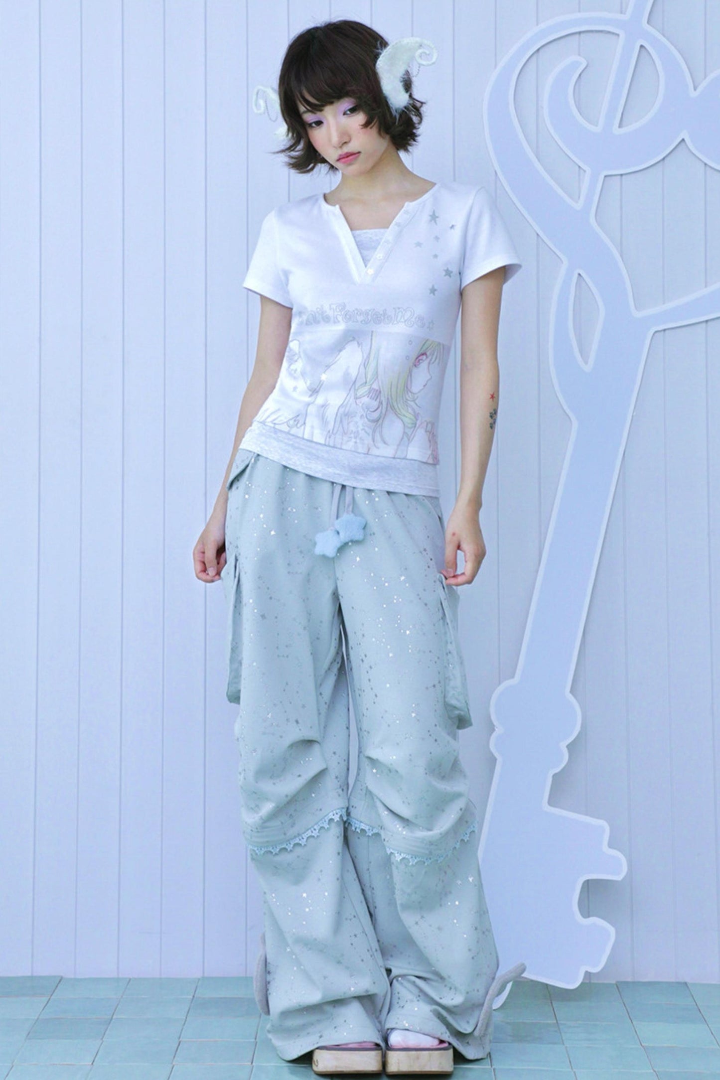 Angel Wing Cargo Pants