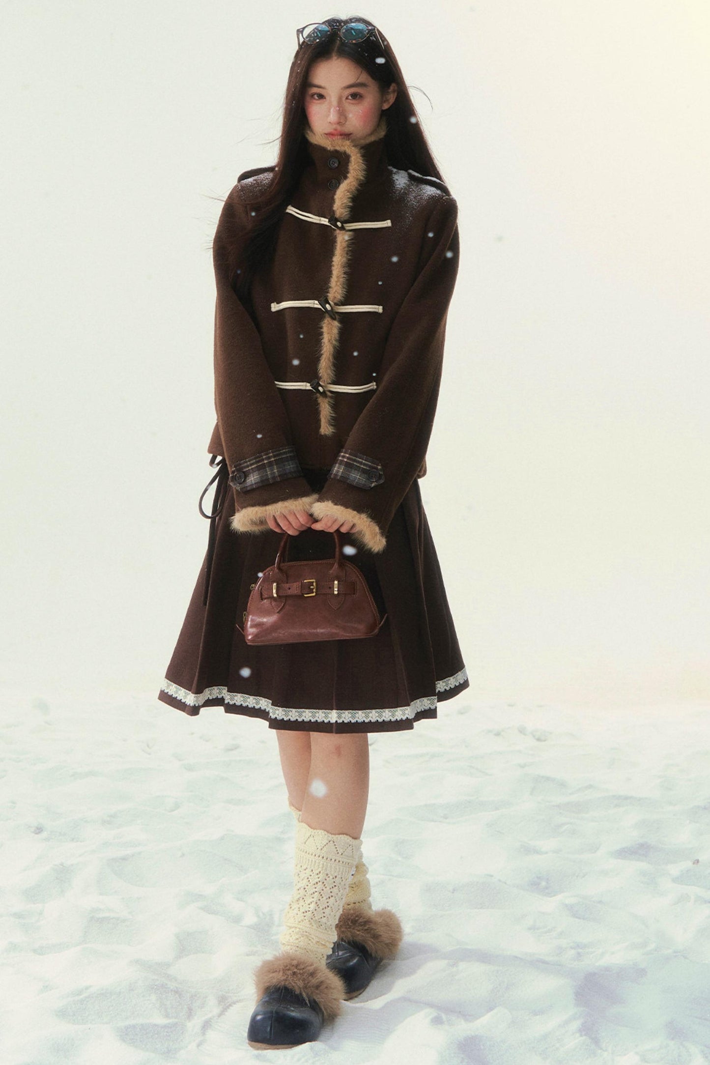 Retro Oak Horn Button Jacket