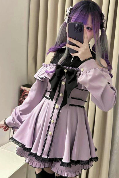 Mass-Produced Style Starlight Ruffle Dress