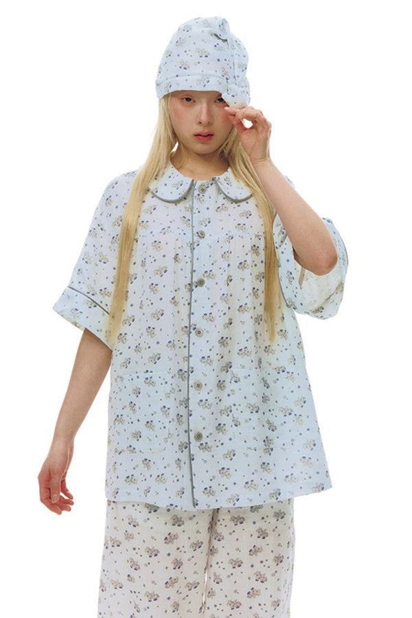 Custom Pony Printed Pajama Top + Pants