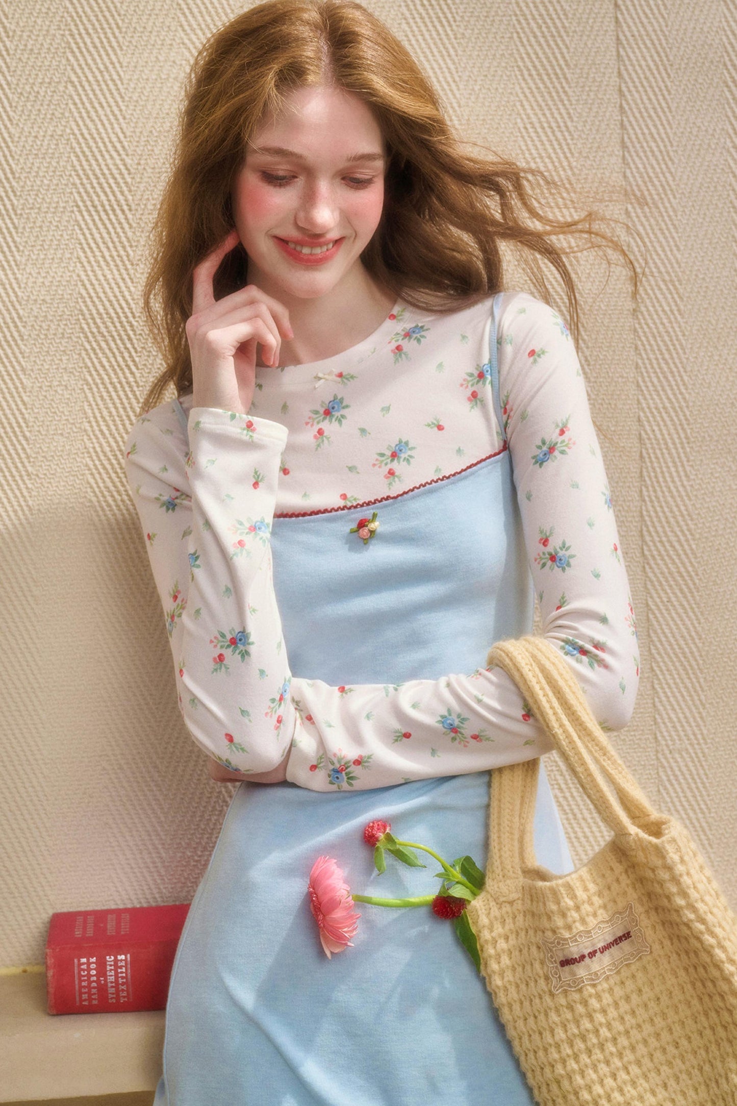 Baby Floral A-Line Flower Dress + Suspender Dress