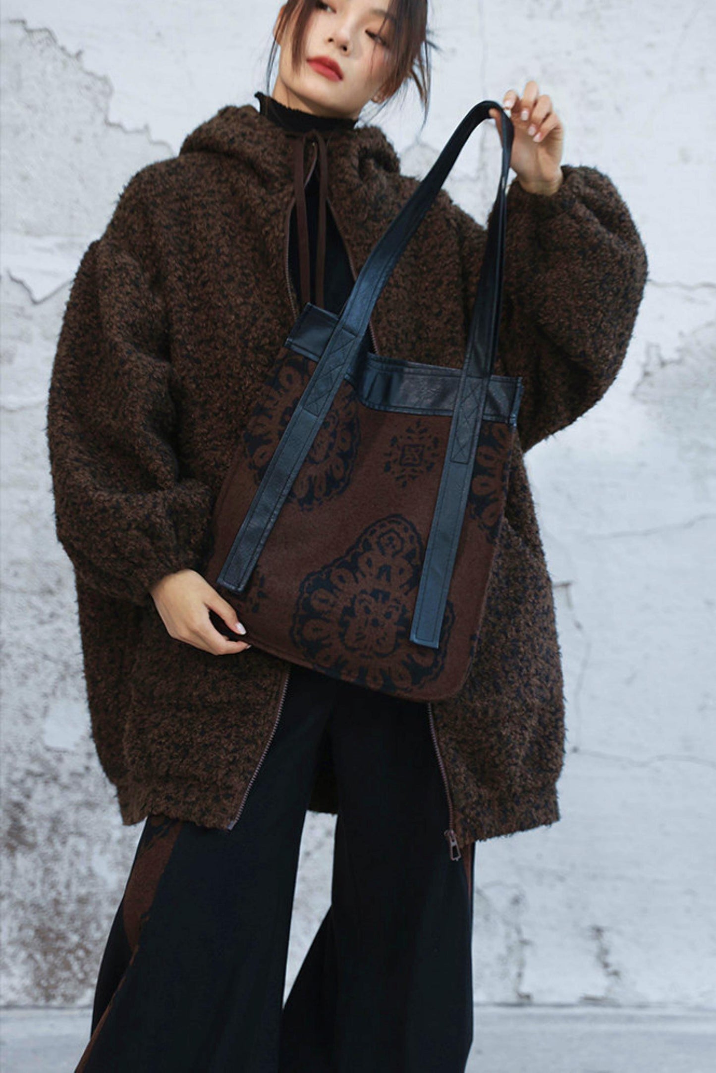 Popcorn lantern sleeve jacket