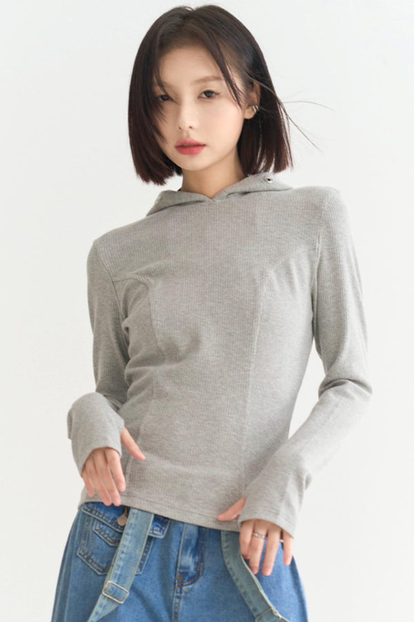 Gravity Arc Split Hoodie T-Shirt