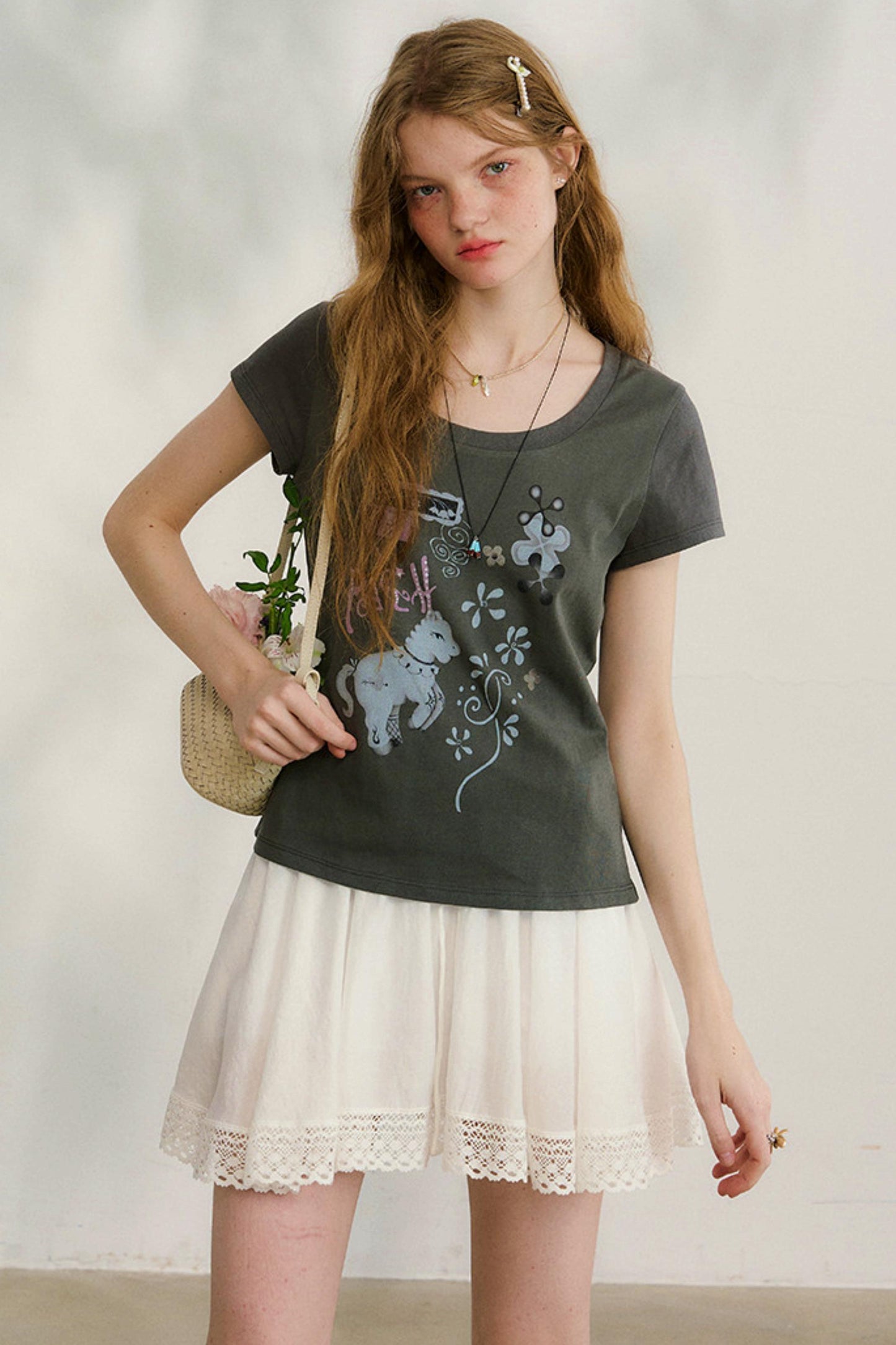 スイートフレンチレーススカート