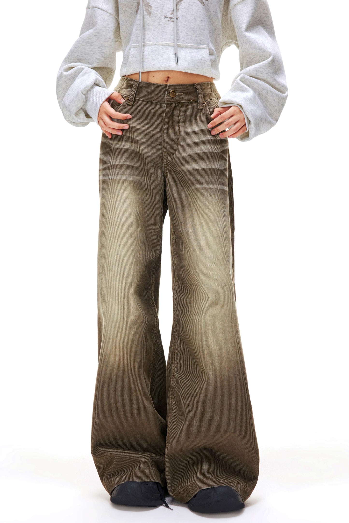 Retro Wash Wide Pants