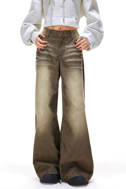 Retro Wash Wide Pants