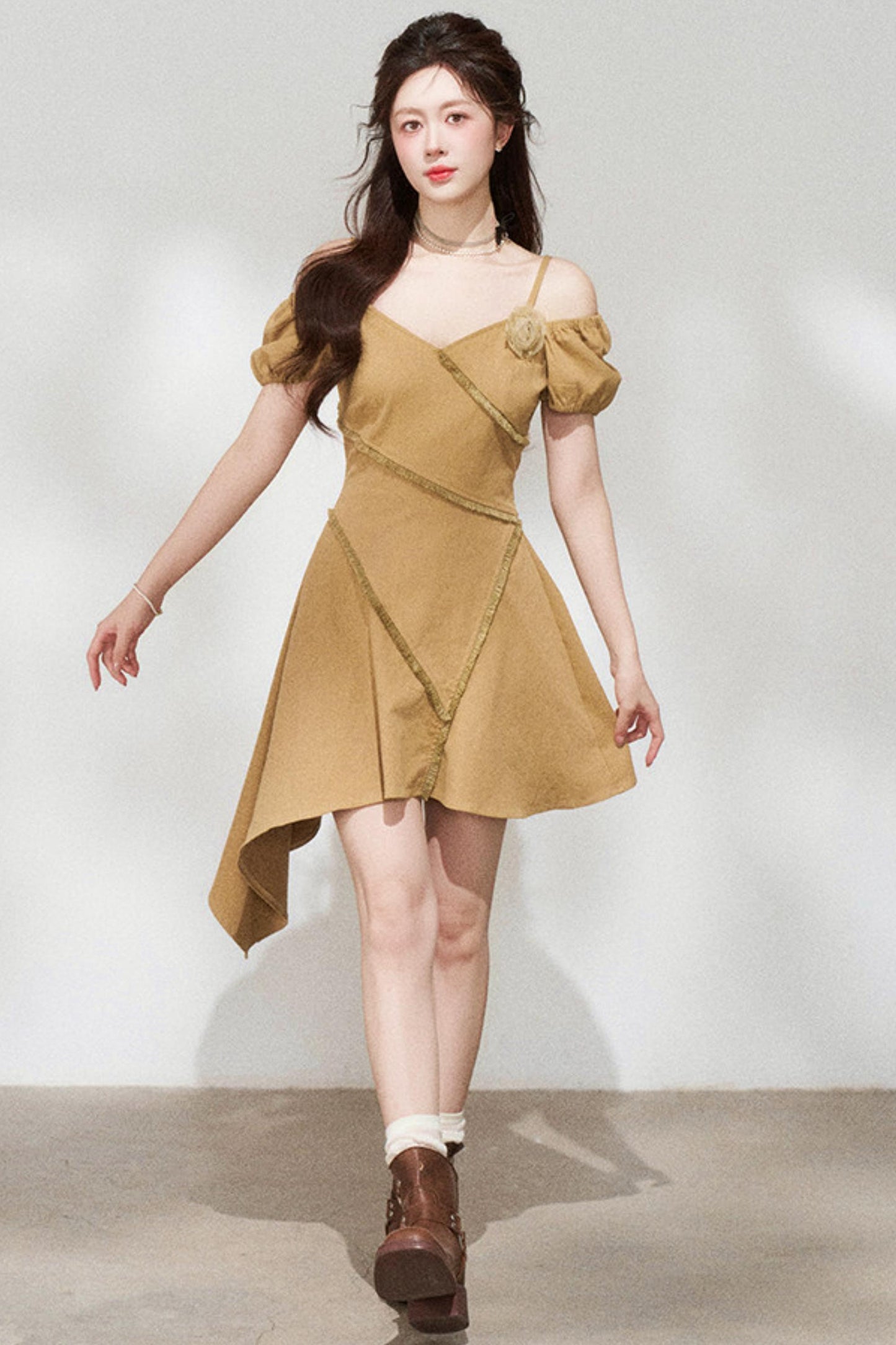 Elegant French Tassel Dress