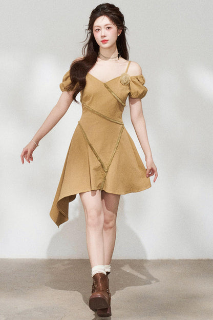 Elegant French Tassel Dress