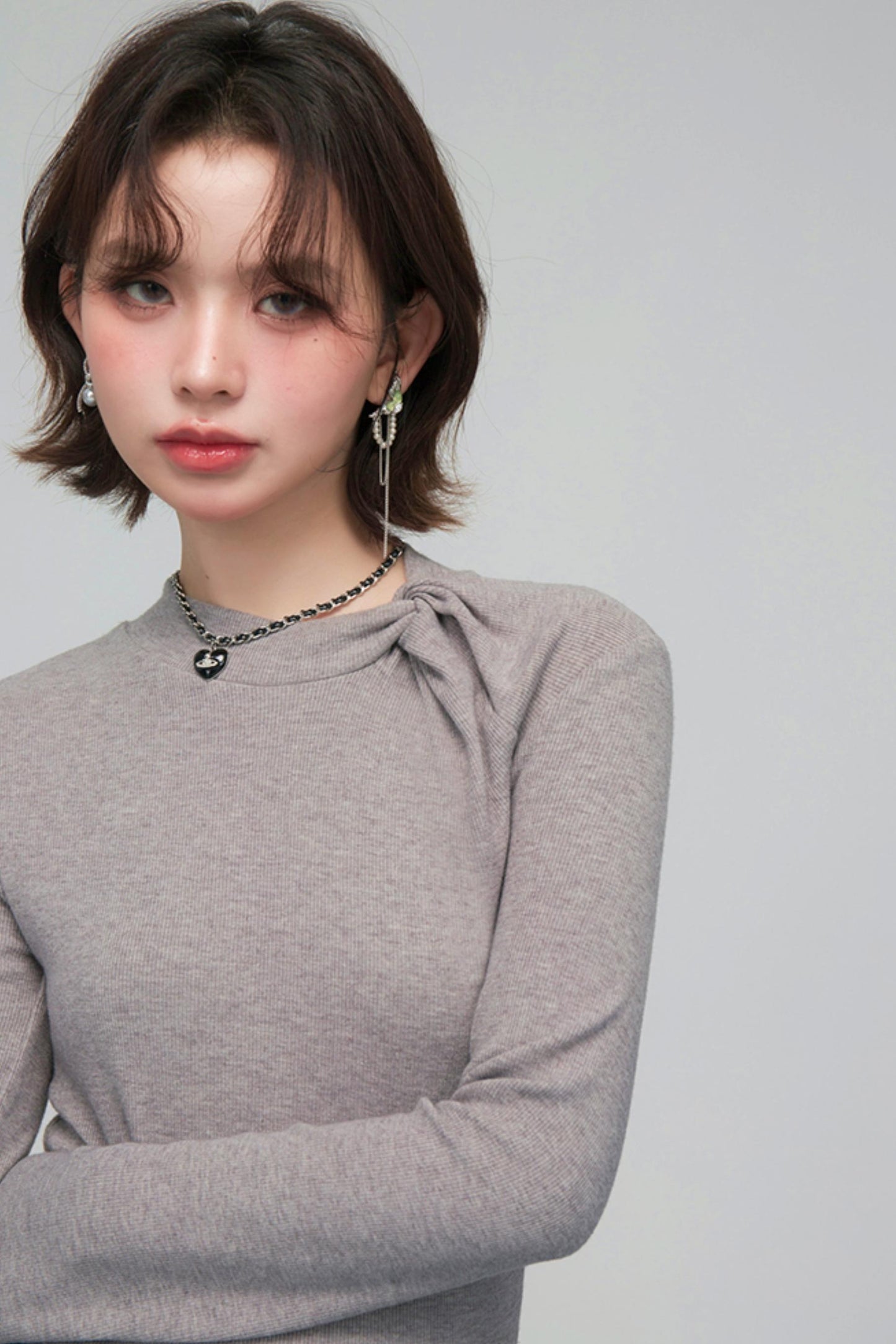 ミスティモードチュールロングドレス