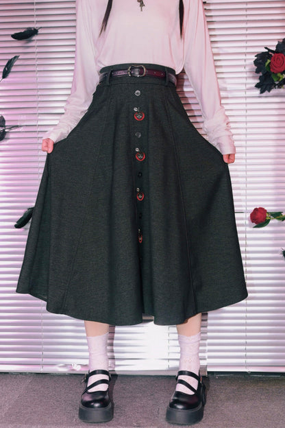 Eden Garden Embroidered Skirt
