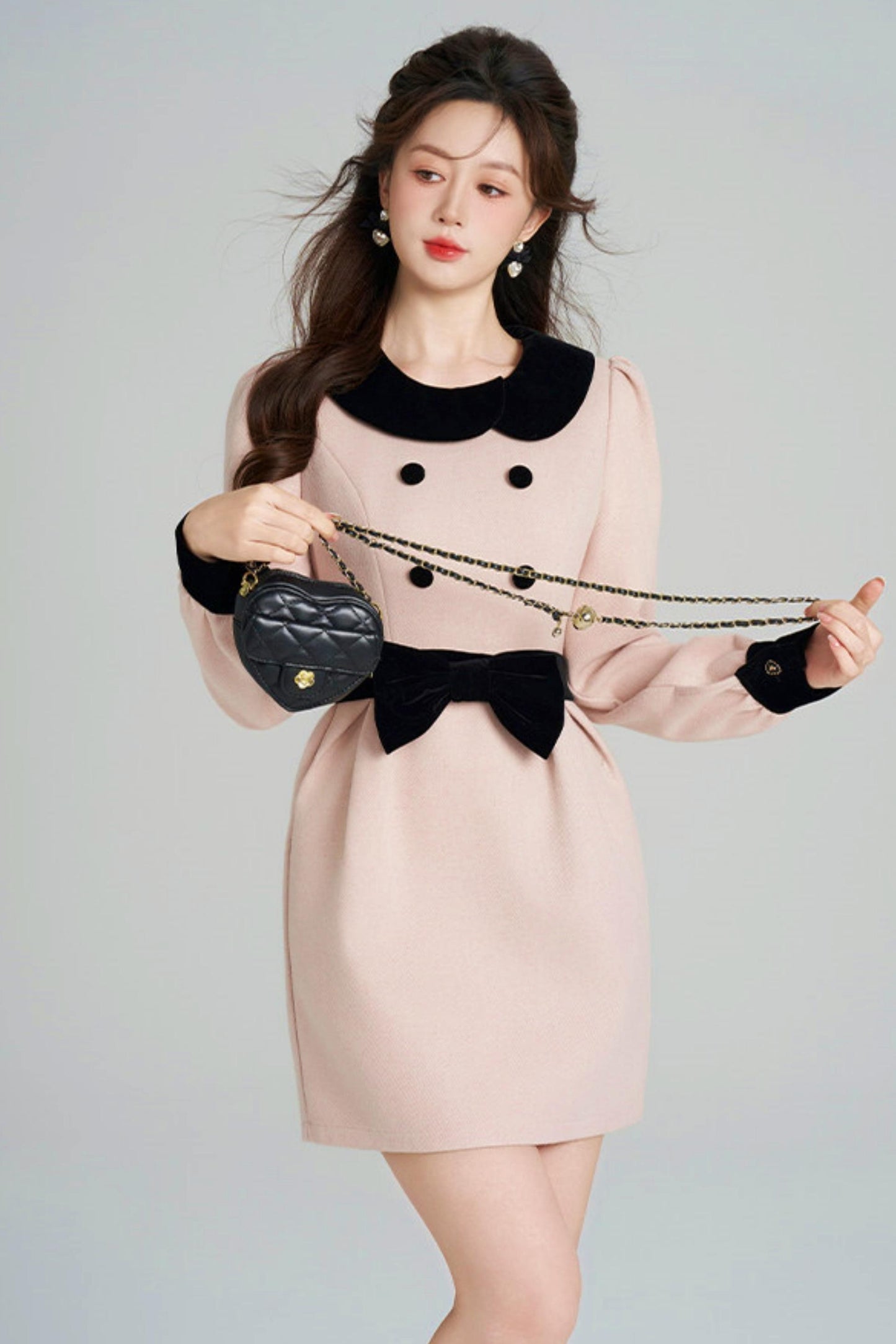 French Retro Sweet Dress