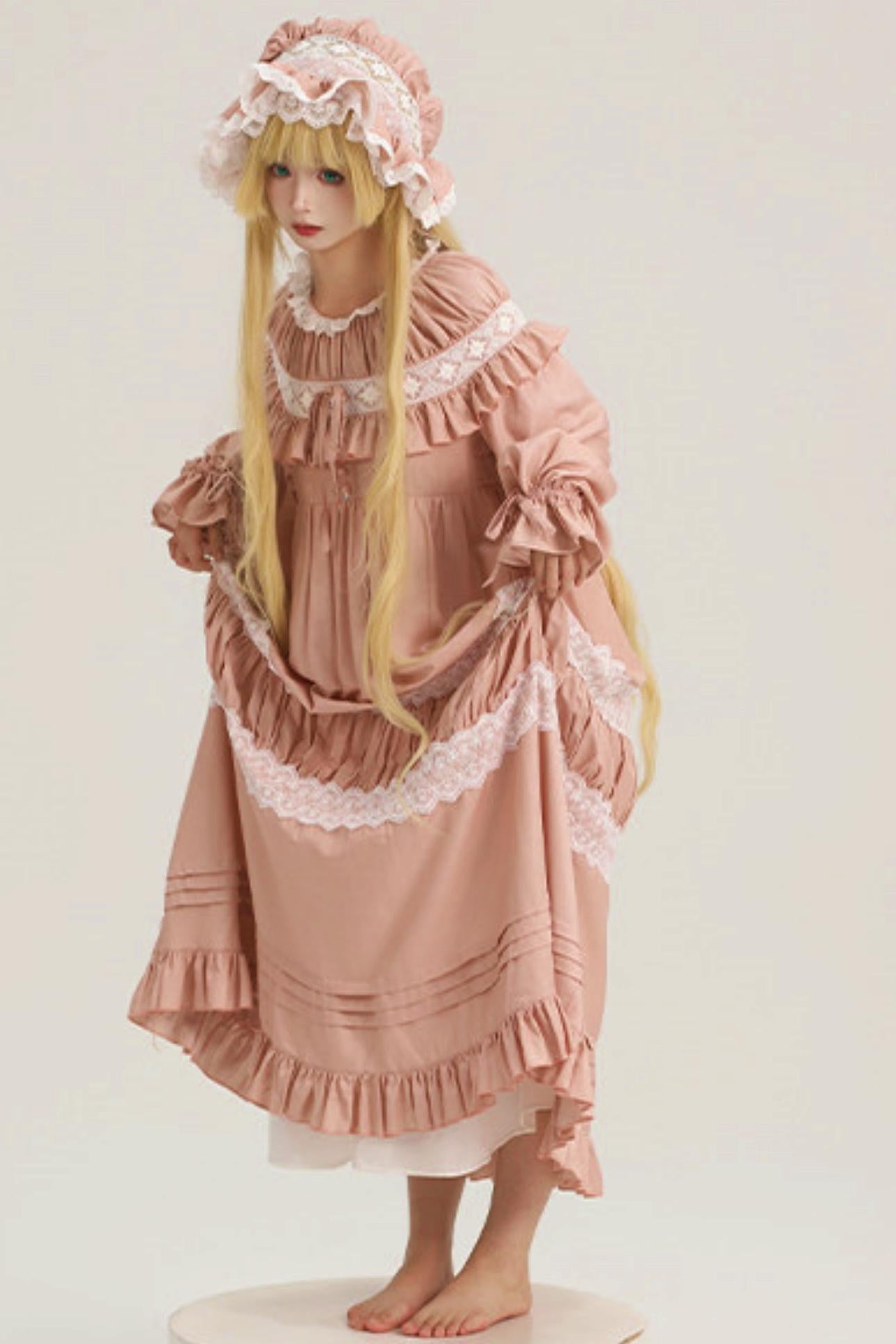 【預購商品】睡眠娃娃睡衣洋裝