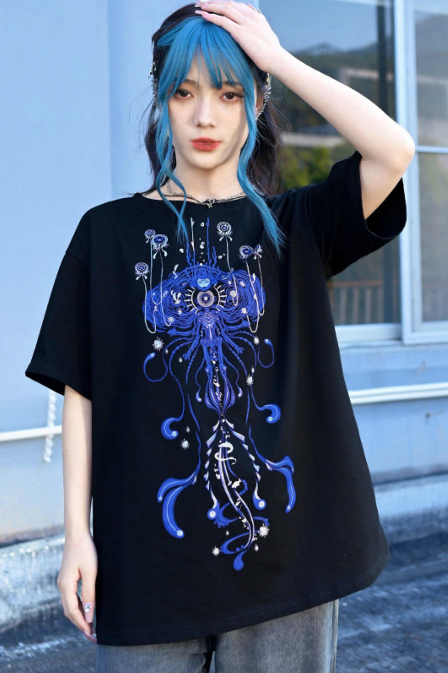 Blue Tears Cotton Top