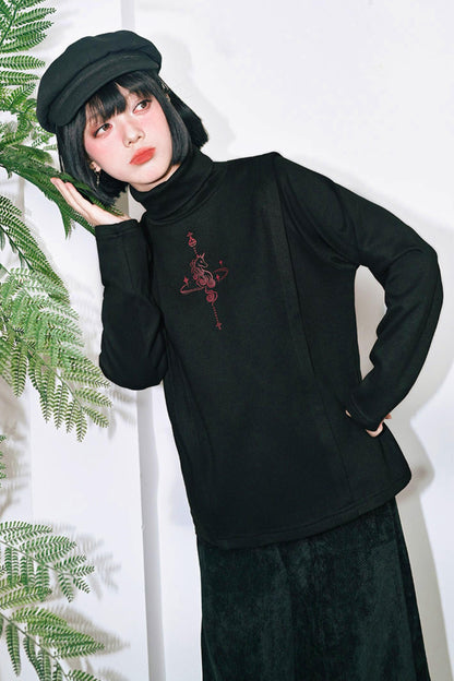 アンブライドチェスハイネックトップス