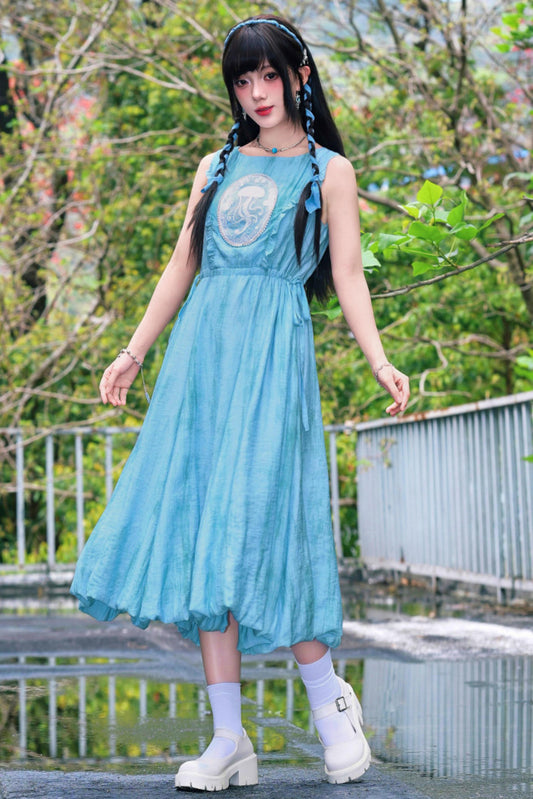 ウィスパリングシーフローラルドレス