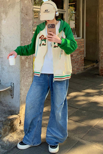 Mori Embroidered Hooded Jacket