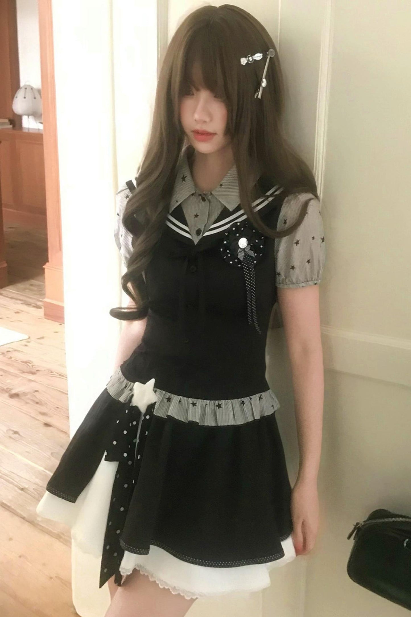 夜空学園ドールセーラーブラウス+スカート