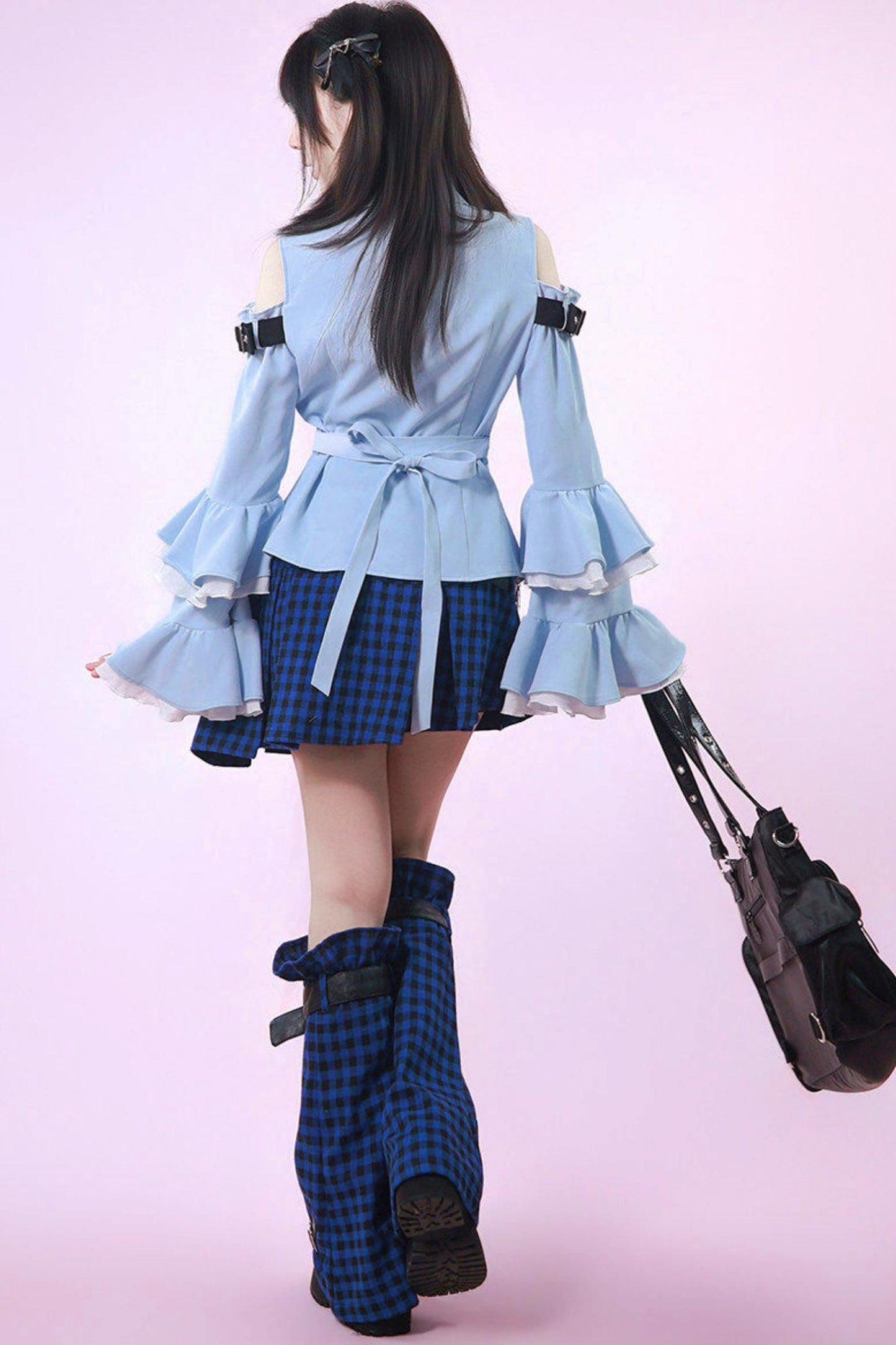 Moonblue-Schul-Lagenhemd