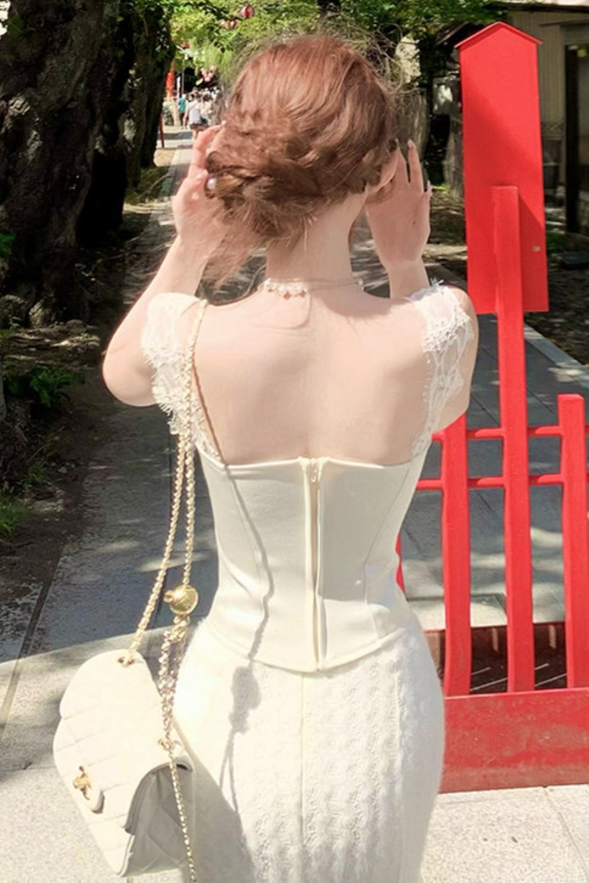 Feather Dream Corset + Somermaid Skirt