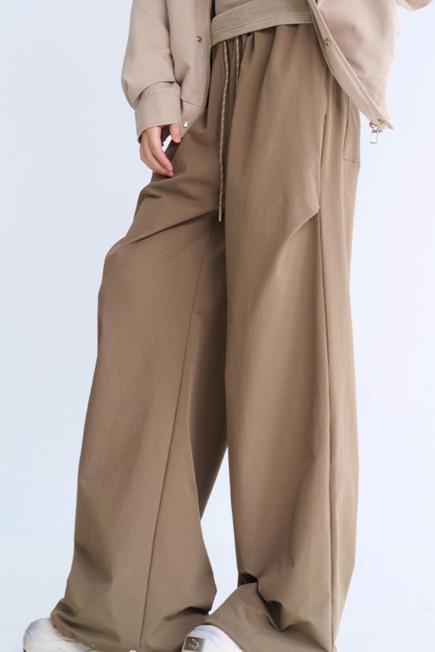 Minimalist Wide Leg Casual Pants