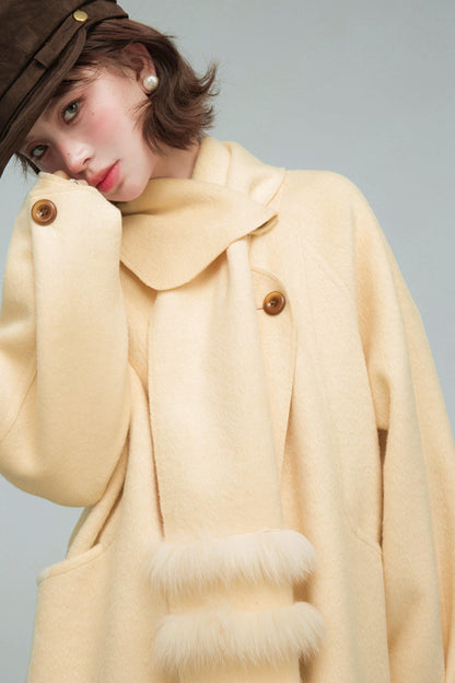 バタークロワッサンウールコート