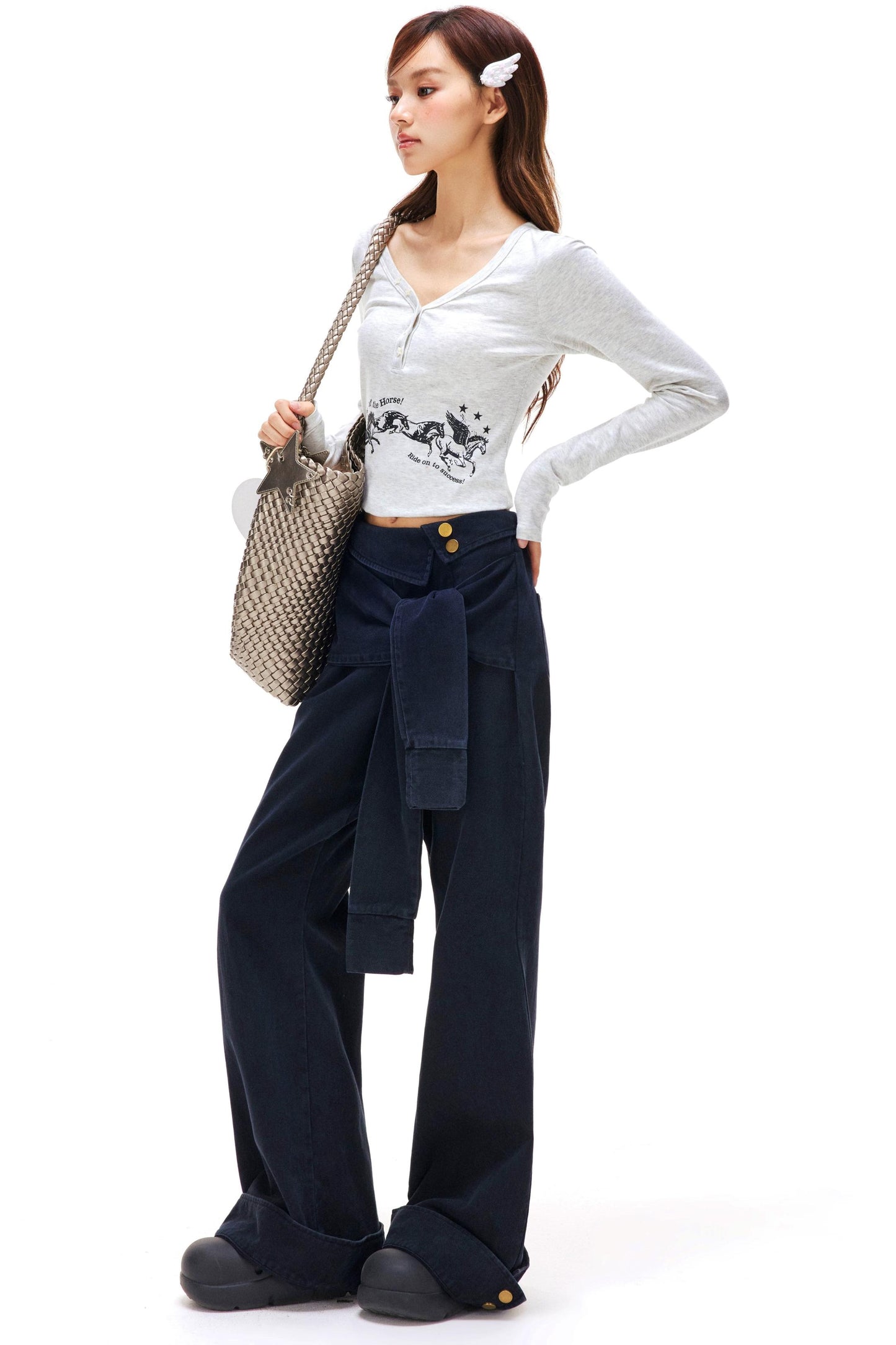 Retro Washed Cargo Pants