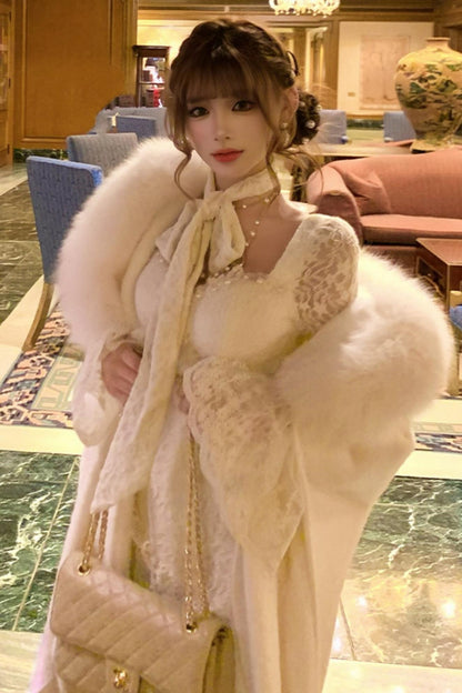 Edelweiss Cloak Cape Coat