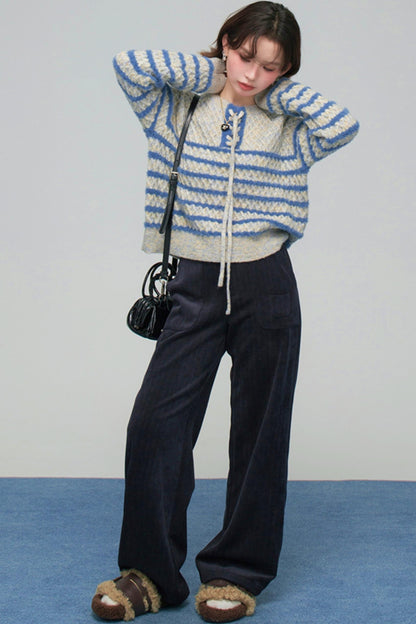 カリフォルニアブルーコーデュロイパンツ