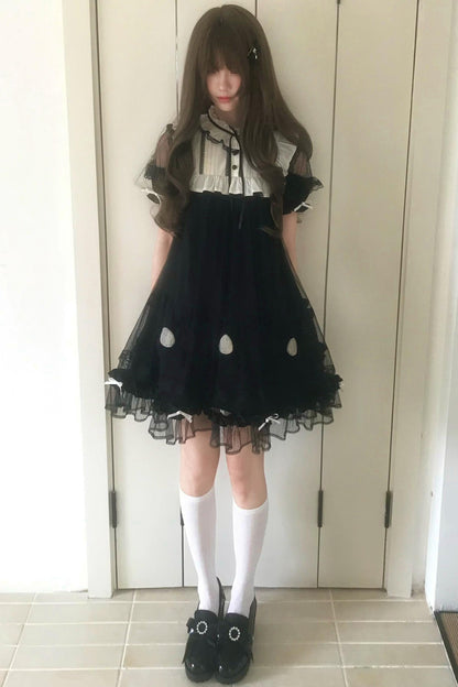 地雷いちごドールプリンセスワンピース