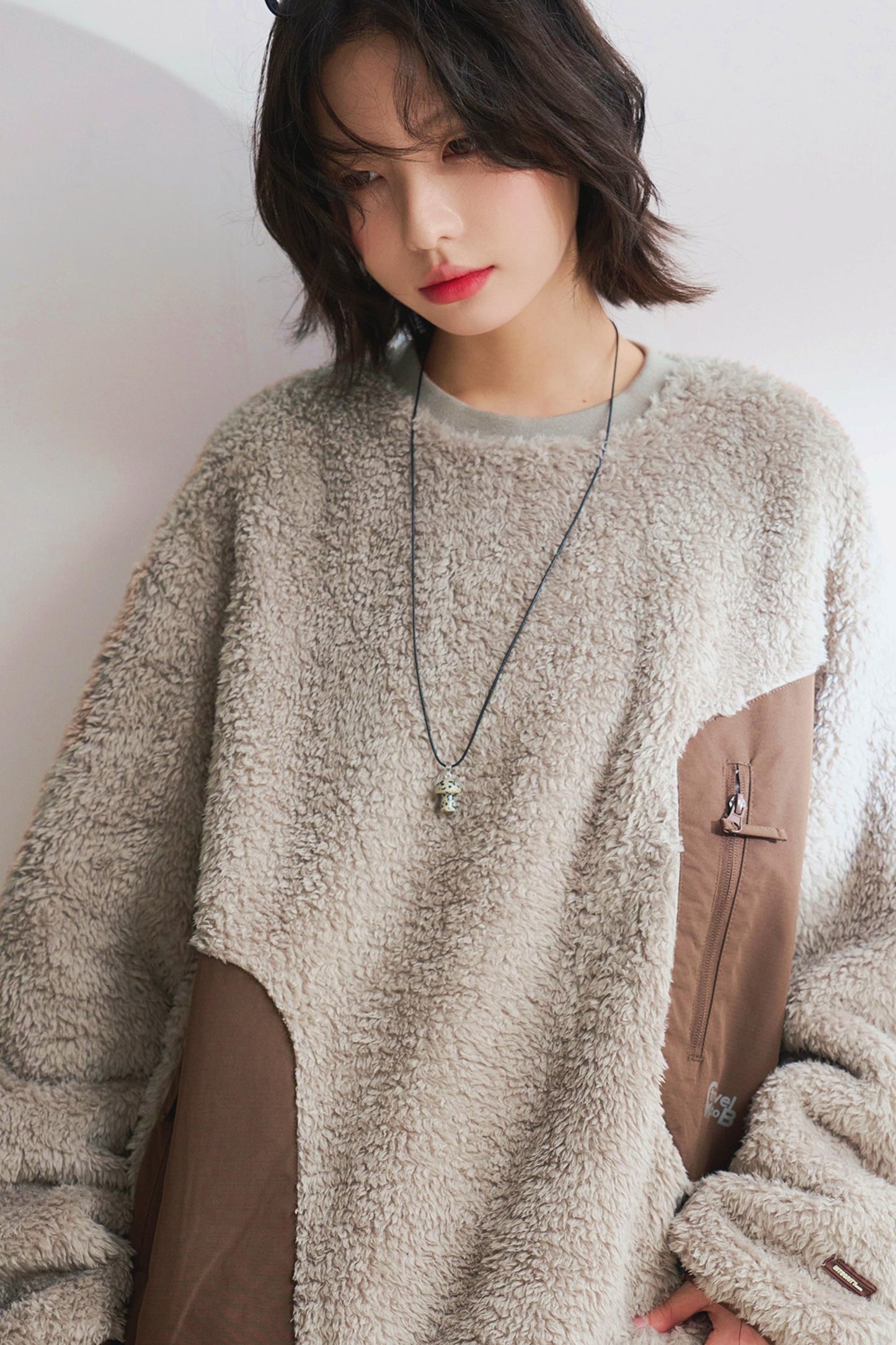 ルーズポーラーフリーススウェット